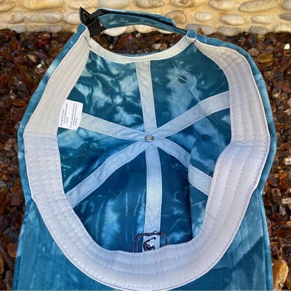 PGA TOUR GOLF Tie-Dye Blue Baseball Cap. Adjustable. NWT! Unisex - Picture 5 of 8